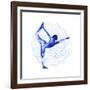 Yoga Flow I-Grace Popp-Framed Art Print