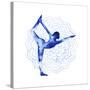 Yoga Flow I-Grace Popp-Stretched Canvas