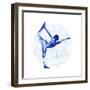 Yoga Flow I-Grace Popp-Framed Art Print