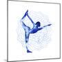 Yoga Flow I-Grace Popp-Mounted Art Print