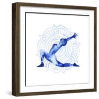 Yoga Flow II-Grace Popp-Framed Art Print