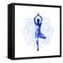 Yoga Flow III-Grace Popp-Framed Stretched Canvas