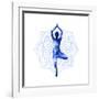 Yoga Flow III-Grace Popp-Framed Art Print