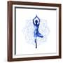 Yoga Flow III-Grace Popp-Framed Art Print