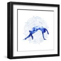 Yoga Flow V-Grace Popp-Framed Art Print