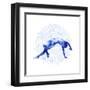 Yoga Flow V-Grace Popp-Framed Art Print