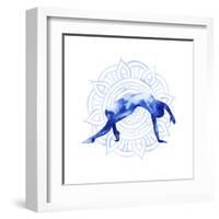 Yoga Flow V-Grace Popp-Framed Art Print