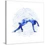 Yoga Flow V-Grace Popp-Stretched Canvas