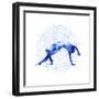 Yoga Flow V-Grace Popp-Framed Art Print