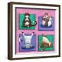 Yoga for Cats-Peter Adderley-Framed Art Print