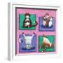 Yoga for Cats-Peter Adderley-Framed Art Print