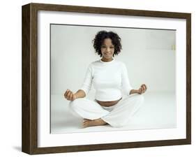 Yoga In Pregnancy-Ian Boddy-Framed Photographic Print