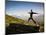 Yoga  in the Morning Sun Upon Poon Hill Along the  Anapurna Circuit - Ghorepani, Nepal-Dan Holz-Mounted Photographic Print