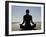 Yoga on the Beach, Northern Ireland-John Warburton-lee-Framed Photographic Print