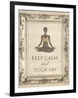 Yoga On-Morgan Yamada-Framed Art Print