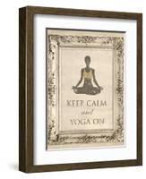 Yoga On-Morgan Yamada-Framed Art Print