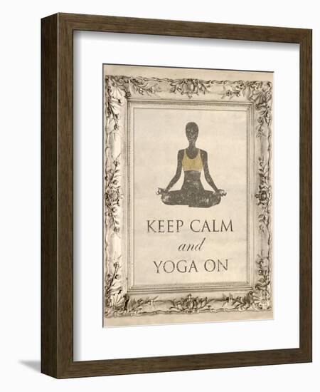 Yoga On-Morgan Yamada-Framed Art Print