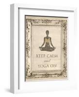 Yoga On-Morgan Yamada-Framed Art Print