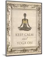 Yoga On-Morgan Yamada-Mounted Art Print