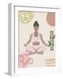 Yoga Pose 1-Jesse Keith-Framed Art Print