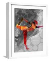 Yoga Pose II-Sisa Jasper-Framed Art Print