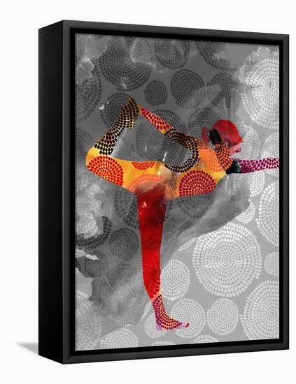 Yoga Pose II-Sisa Jasper-Framed Stretched Canvas