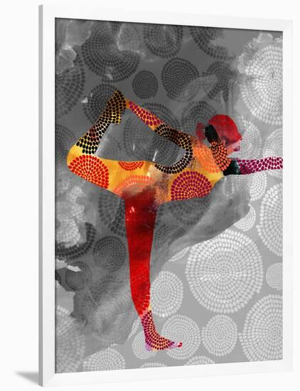 Yoga Pose II-Sisa Jasper-Framed Art Print