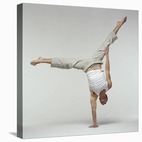 Yoga Pose-Tony McConnell-Stretched Canvas