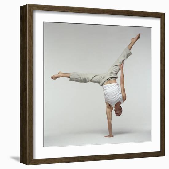 Yoga Pose-Tony McConnell-Framed Premium Photographic Print