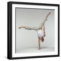 Yoga Pose-Tony McConnell-Framed Premium Photographic Print