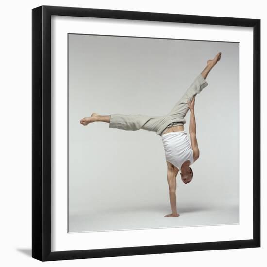 Yoga Pose-Tony McConnell-Framed Premium Photographic Print