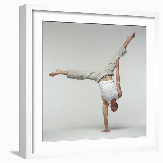 Yoga Pose-Tony McConnell-Framed Premium Photographic Print