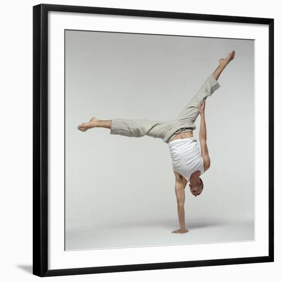 Yoga Pose-Tony McConnell-Framed Photographic Print