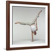 Yoga Pose-Tony McConnell-Framed Photographic Print