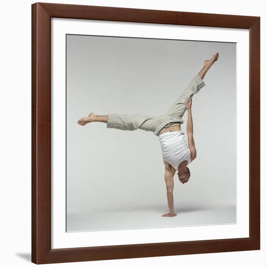 Yoga Pose-Tony McConnell-Framed Photographic Print