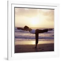 Yoga Pose-Tony McConnell-Framed Photographic Print