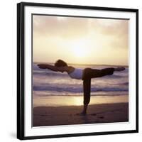Yoga Pose-Tony McConnell-Framed Photographic Print
