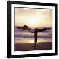 Yoga Pose-Tony McConnell-Framed Photographic Print