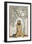 Yoga Position-null-Framed Art Print