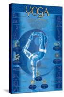 Yoga, Postures and Chakras-null-Stretched Canvas