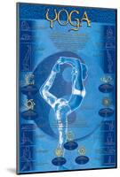 Yoga, Postures and Chakras-null-Mounted Art Print