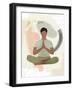 Yoga Practice V-Victoria Barnes-Framed Art Print