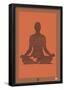 Yoga Sutras of Patanjali Book 1 Text Poster-null-Framed Poster