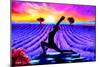 Yoga Warrior 1-P.D. Moreno-Mounted Art Print