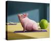 Yoga With Friends-Lucia Heffernan-Stretched Canvas