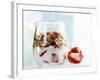 Yoghurt with Muesli and Strawberries-Dieter Heinemann-Framed Photographic Print