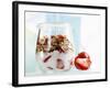 Yoghurt with Muesli and Strawberries-Dieter Heinemann-Framed Photographic Print