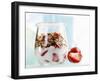 Yoghurt with Muesli and Strawberries-Dieter Heinemann-Framed Photographic Print