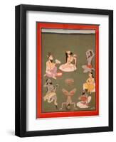 Yogis-null-Framed Giclee Print