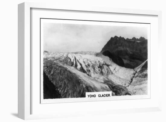 Yoho Glacier, Rocky Mountains, Canada, C1920S-null-Framed Giclee Print